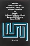 Emanuel: Studies in Hebrew Bible, Septuagint, and Dead Sea Scrolls in Honor of Emanuel Tov (Vetus Testamentum, Supplements, 94)