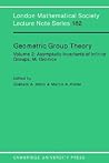 Geometric Group Theory: Volume 2 (London Mathematical Society Lecture Note Series, Series Number 182)