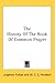 The History Of The Book Of Common Prayer