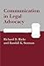 Communication in Legal Advocacy (Studies in Communication Process)