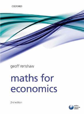 Maths for Economics (Paperback)