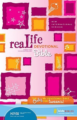 Holy Bible: ReaLife Devotional Bible for Kids: New International Version, Pink (Hardcover)