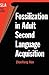 Fossilization in Adult Second Language Acquisition