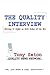The Quality Interview: Gett...