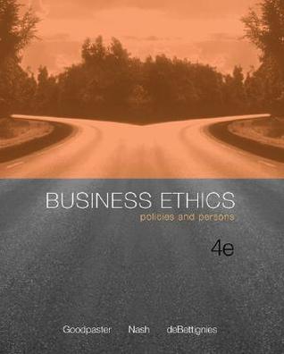 Business Ethics: Policies and Persons (Paperback)