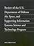 Review of the U.S. Department of Defense Air, Space, and Supp... by National Research Council