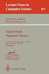 Algorithmic Number Theory: First International Symposium, ANTS-I, Ithaca, NY, USA, May 6 - 9, 1994. Proceedings (Lecture Notes in Computer Science, 877) Algorithmic Number Theory: First International Symposium, ANTS-I, Ithaca, NY, USA, May 6 - 9, 1994. Proceedings (Lecture Notes in Computer Science, 877)