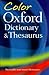 Color Oxford Dictionary & Thesaurus