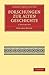 Forschungen zur Alten Geschichte 2 Volume Paperback Set (Cambridge Library Collection - Classics) (German Edition)