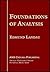Foundations of Analysis by Edmund Landau
