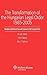 Transformation of the Hungarian Legal Order 1985-2005 by Andras Jakab