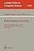 Information Security: Second International Workshop, ISW'99, Kuala Lumpur, Malaysia, November 6-7, 1999 Proceedings (Lecture Notes in Computer Science, 1729)