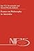 Essays on Philosophy in Australia (Nijhoff International Philosophy Series, 46)