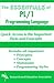 Essentials of Pl1 Programming by Research & Education Associ...