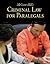 McGraw-Hill's Criminal Law for Paralegals