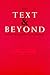 The Text and Beyond: Essays in Literary Linguistics