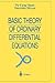 Basic Theory of Ordinary Differential Equations (Universitext)