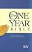 The One Year Bible: The entire King James Version arranged in 365 daily readings –KJV