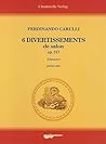 Six Divertissements Brillants Op. 317 (Spanish and English Edition)