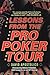 Lessons From The Pro Poker ...