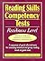 Reading Skills Competency Tests: Readiness Level (Ready-To-Use Activities)