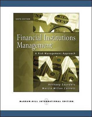 Financial Institutions Management: A Risk Management Approach (Paperback)
