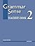 Grammar Sense 2 Teacher's Book: with Test CD