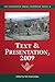 Text & Presentation, 2009 (The Comparative Drama Conference Series, 6)
