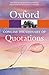 Concise Oxford Dictionary of Quotations by Susan Ratcliffe