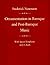 Ornamentation in Baroque and Post-Baroque Music by Frederick Neumann