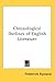 Chronological Outlines of English Literature