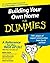 Building your Own Home for Dummies by Kevin Daum