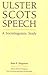 Ulster Scots Speech: A Soci...