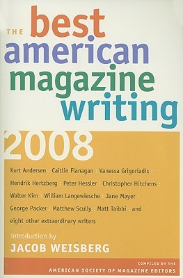 The Best American Magazine Writing 2008 (Paperback)