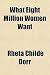 What Eight Million Women Want