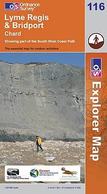 MAP:  Lyme Regis And Bridport (Explorer Maps)