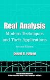 Real Analysis: Modern Techniques and Their Applications (Pure and Applied Mathematics: A Wiley Series of Texts, Monographs and Tracts) Real Analysis: Modern Techniques and Their Applications (Pure and Applied Mathematics: A Wiley Series of Texts, Monographs and Tracts)