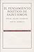 El pensamiento político de Saint-Simon (Spanish Edition)