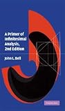 A Primer of Infinitesimal Analysis