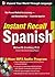 Instant Recall Spanish, 6-Hour MP3 Audio Program