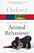 Dictionary of Animal Behaviour (Oxford Quick Reference)