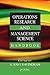 Operations Research and Management Science Handbook (Operations Research Series)