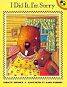 I Did It, I'm Sorry (Picture Puffin Books