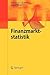 Finanzmarktstatistik (German Edition)