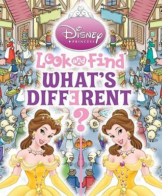Disney Princess: What's Different?: Look and Find (Hardcover)