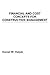 Financial & Cost Concepts Const Manage by Daniel W. Halpin