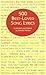 500 Best-Loved Song Lyrics (Dover Song Collections)