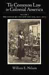 The Common Law in Colonial America, Volume 1: The Chesapeake and New England, 1607-1660