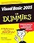 Visual Basic 2005 For Dummies by Bill Sempf
