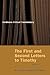 The First and Second Letters to Timothy, Vol 1 (The Eerdmans Critical Commentary (Ecc))